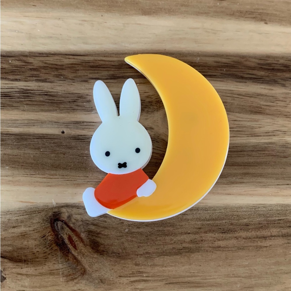 Erstwilder Sweet Dreams Miffy Brooch 2 NWOT